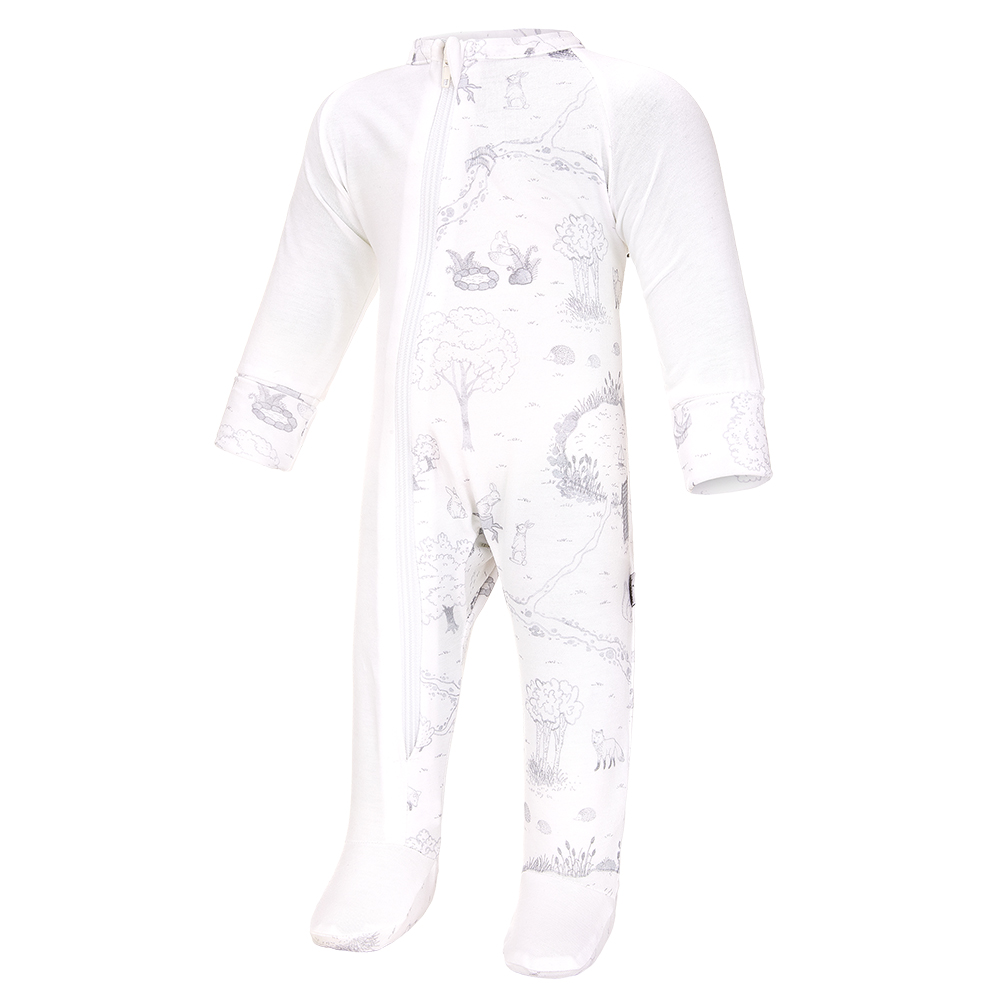 Mono fino ESTAMPADO DR Outlast® - prado blanco 92