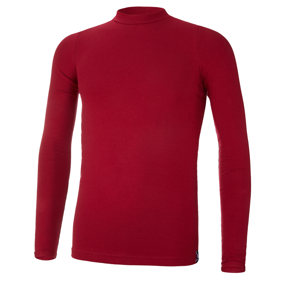 Camiseta DR smyk cuello alto Outlast® - scarlet 164