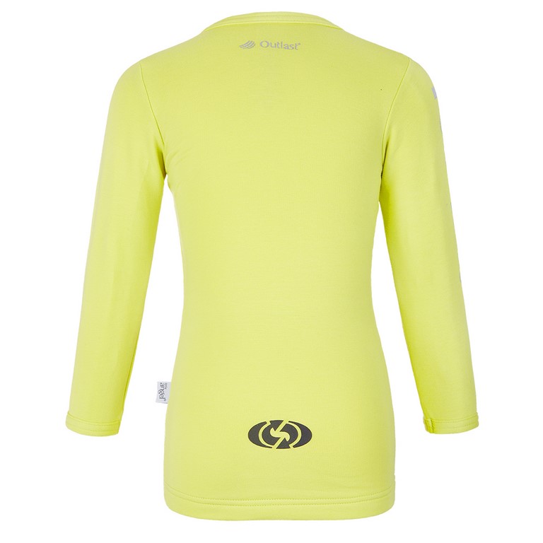 T-shirt de patinage DR REFLEX Outlast® - citron foncé 110 – Image 3