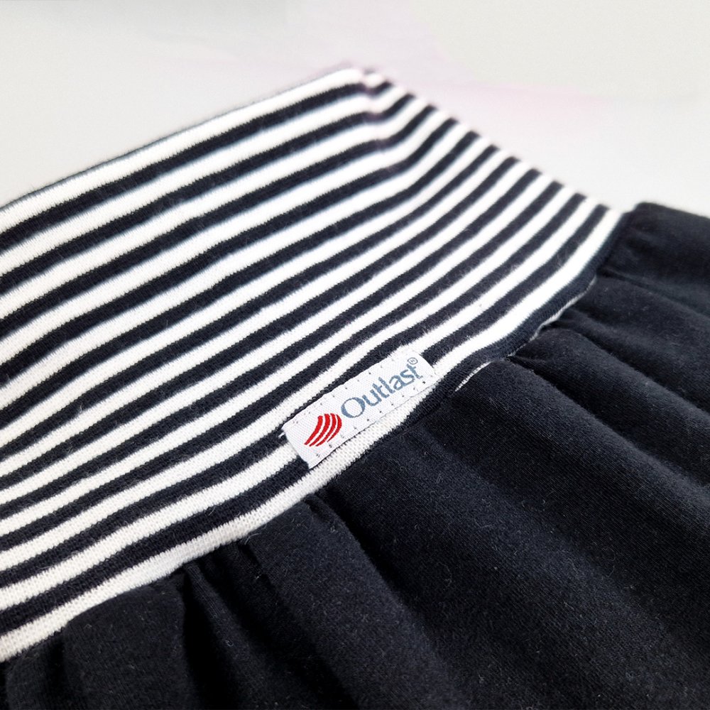 Vékony Outlast® hárem rövidnadrág - fekete 68 - Image 5