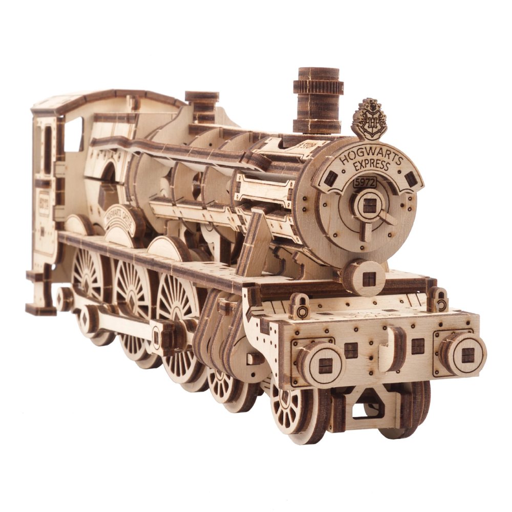 Ugears 3D dřevěné mechanické puzzle Harry Potter Bradavický expres (obrázek 10)