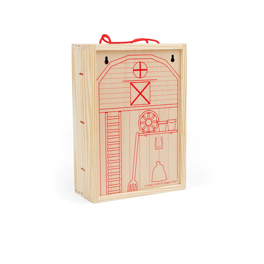 Bigjigs Toys Krabička na hraní farma zvířat (obrázek 6)
