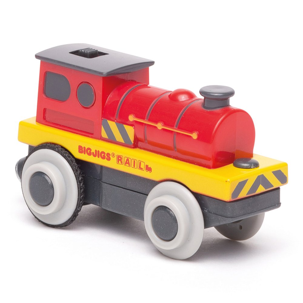 Bigjigs Rail Elektrická lokomotiva Červený silák (obrázek 8)