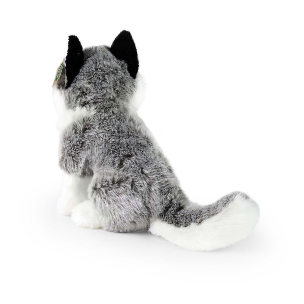 Rappa Plyšový pes husky sedící 30 cm ECO-FRIENDLY (obrázek 4)