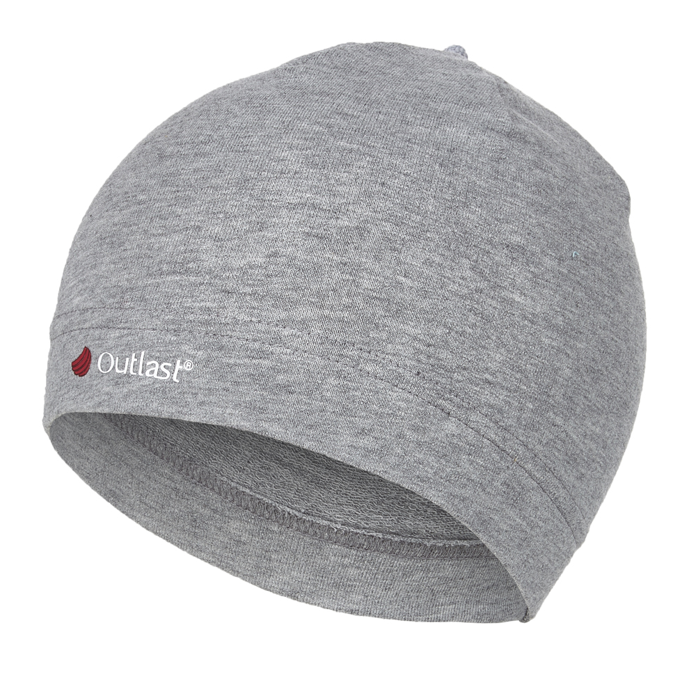 Bonnet à enfiler Outlast ® - chiné gris 6 | 54-57 cm