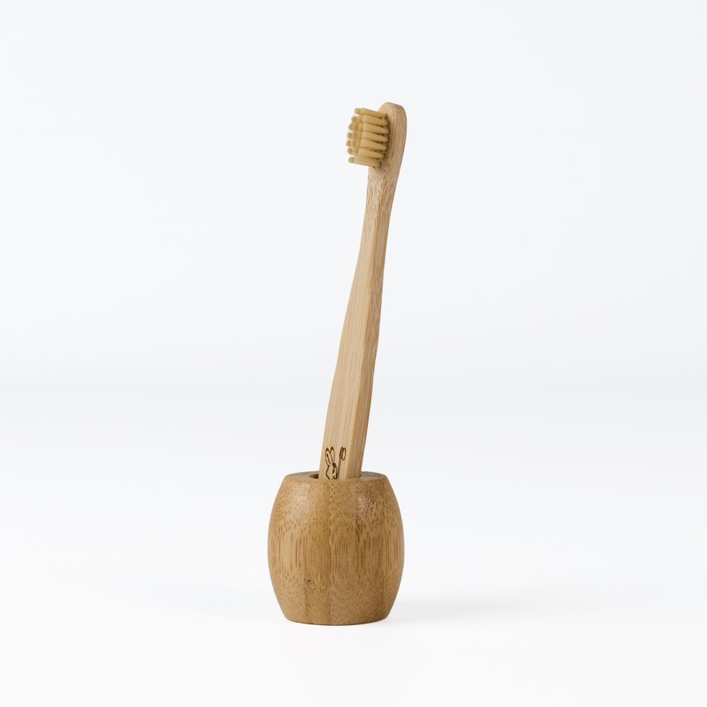 Bamboo Toothbrush Stand - Small