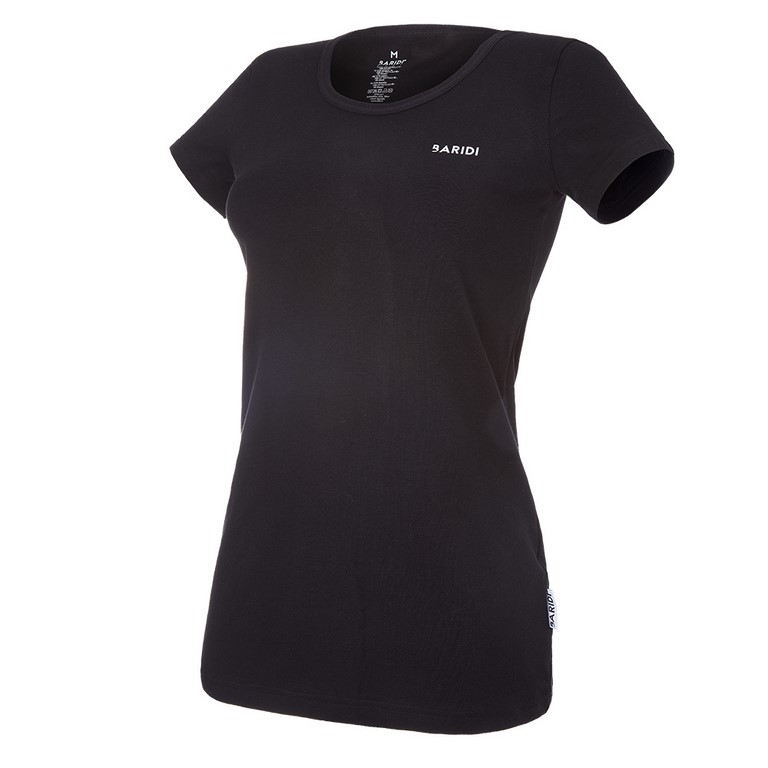 Camiseta fina de mujer KR REFLEX Outlast® - negra L