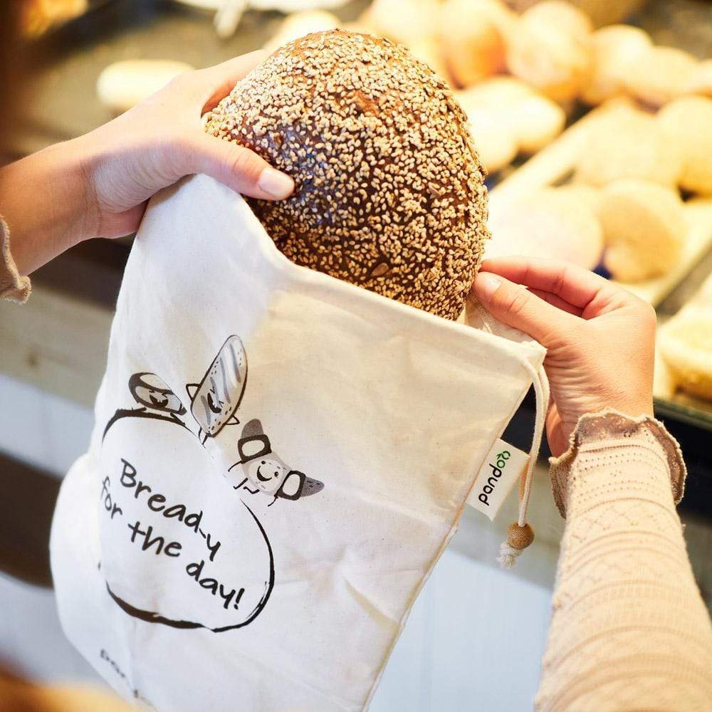 Biobaumwoll-Netztasche Für Obst, Gemüse Und Brot, 7-teilig