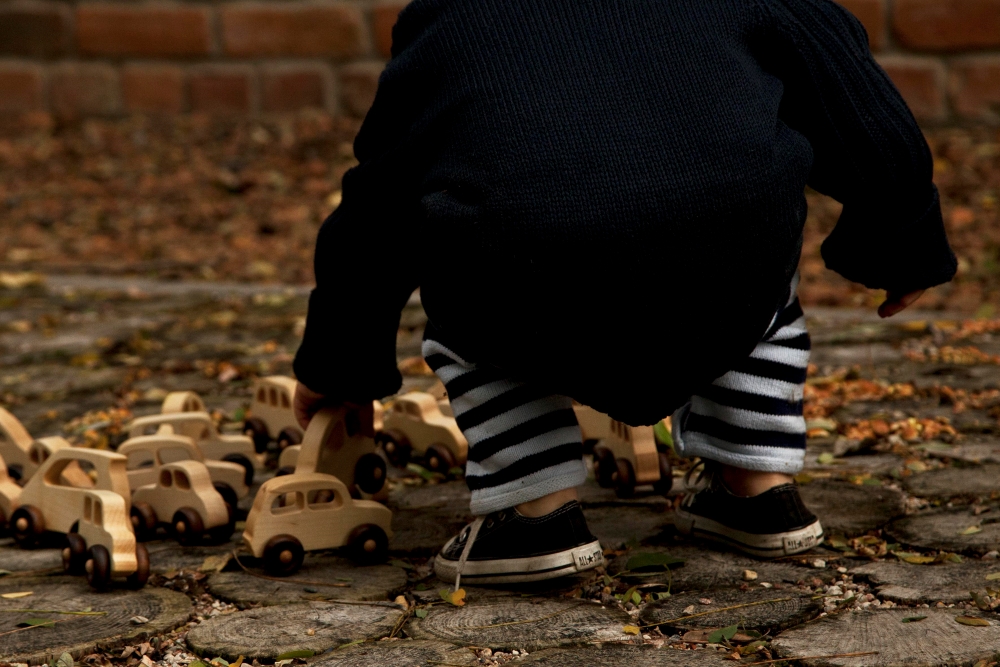 Wooden Story Kleines Französisches Spielzeugauto