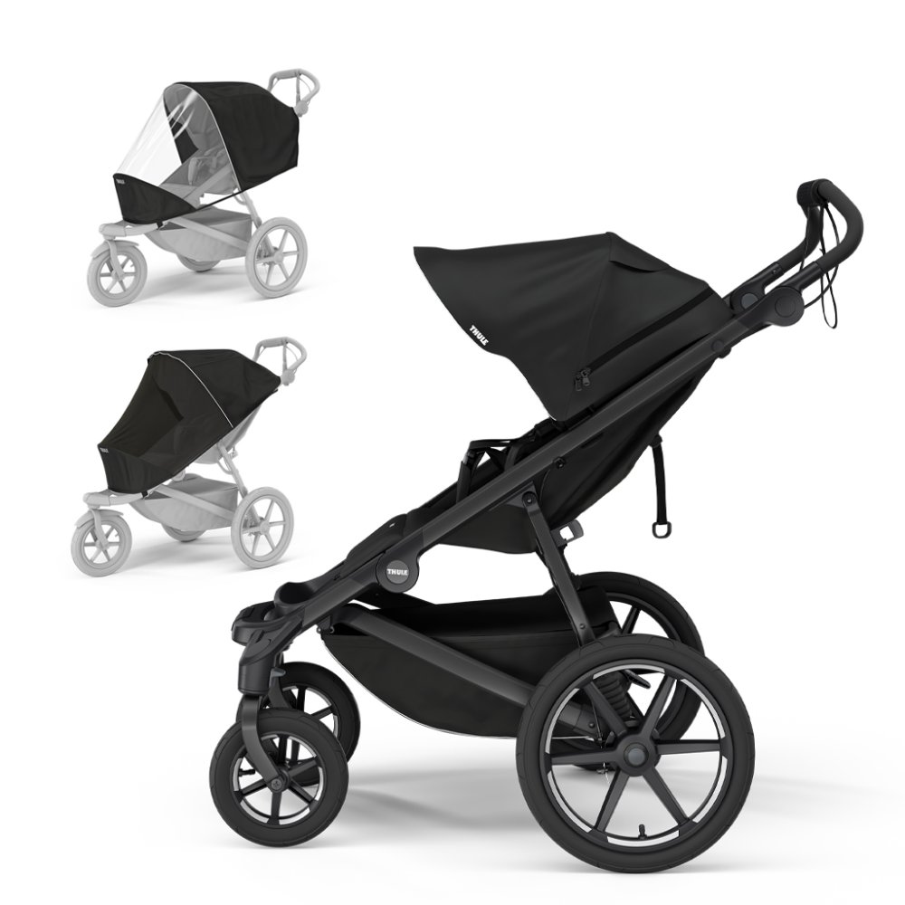 THULE Sportvagn Urban Glide 4-hjuls Svart Set M