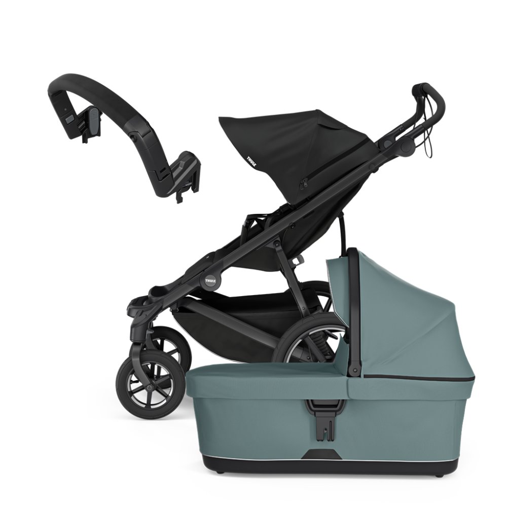 THULE Kinderwagen Urban Glide 4-wiel Zwart/Middenblauw Set M