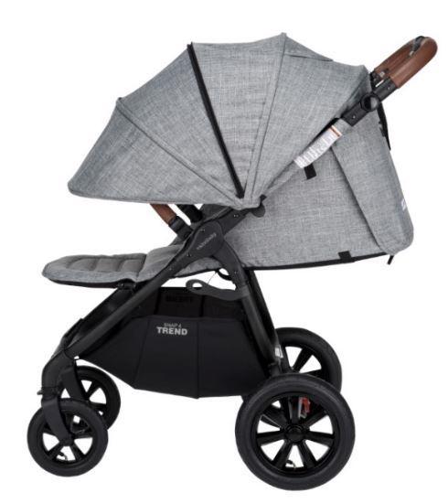 VALCO BABY Stroller Sport Trend 4 Black Gray Marle + PETITE&MARS Bag Jibot FREE