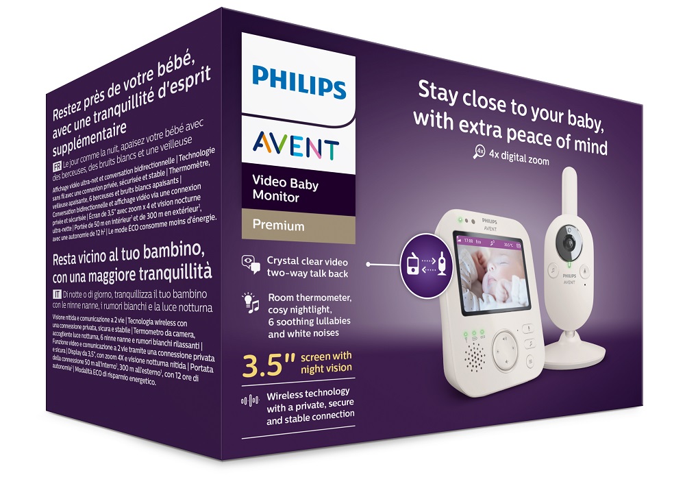 Philips AVENT Babymonitor Video SCD891/26