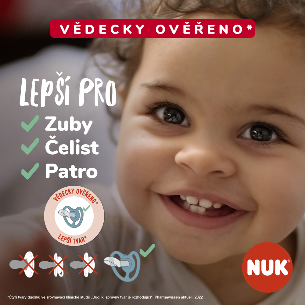 NUK Dudlík Space Sun W Pudełku 6-18m