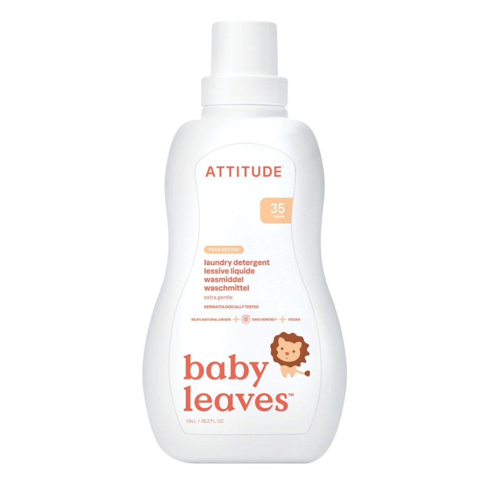 ATTITUDE Prací Gel Pro Děti S Vůní Hruškové šťávy 1050 Ml (35 Pracích Dávek)