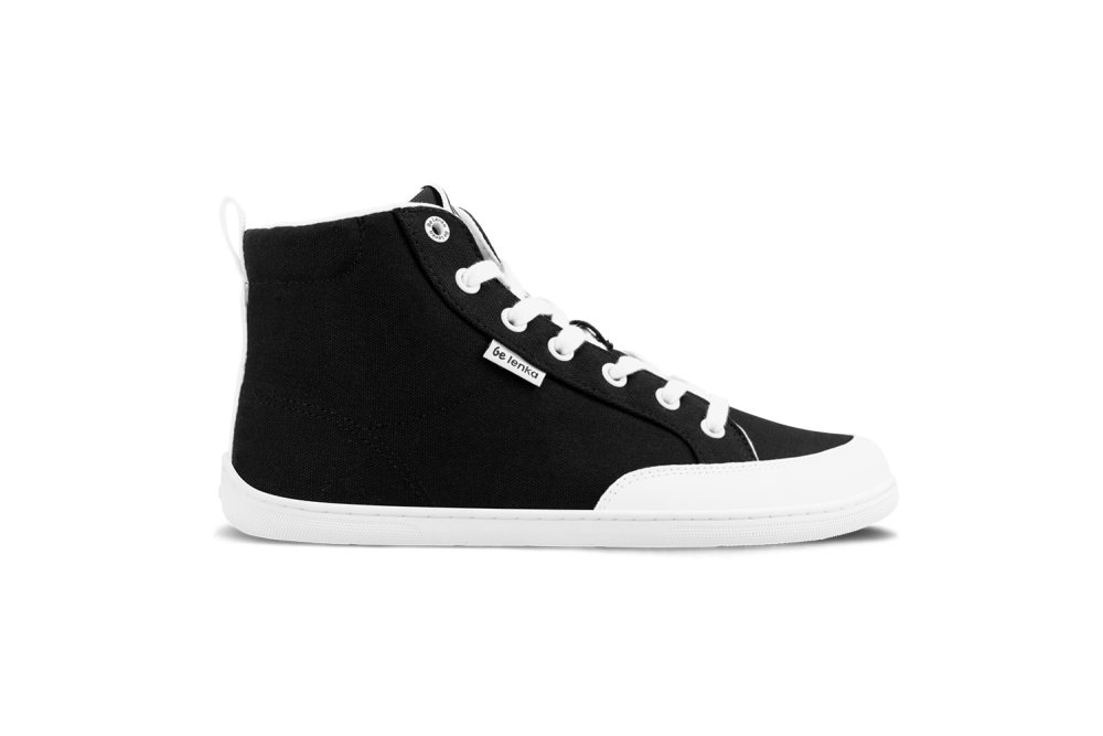 Barefoot Tenisice Be Lenka Rebound - High Top - Black & White 37 Black