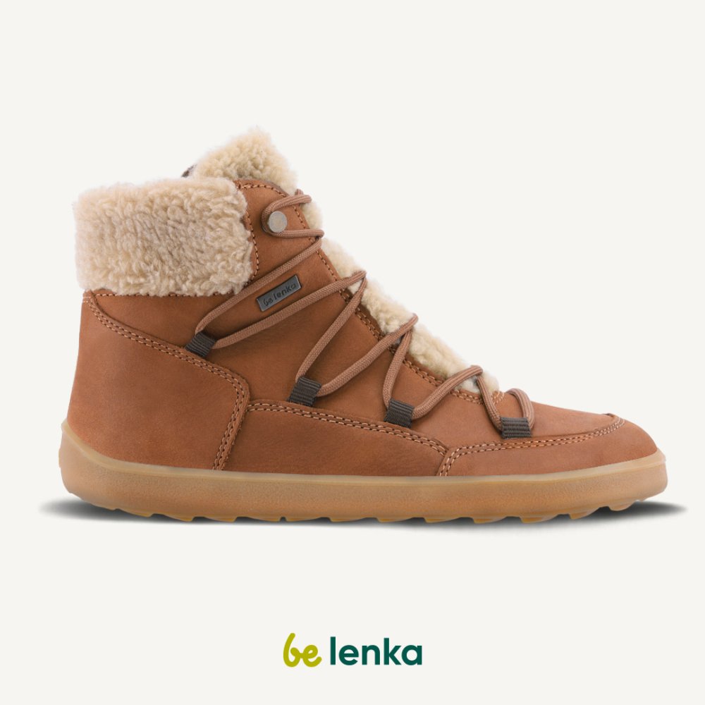 Zimné Barefoot Topánky Be Lenka Bliss - Brown 40 Brown