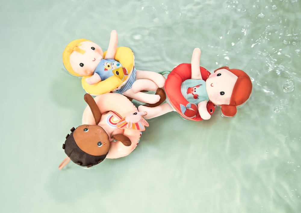 Lilliputiens - Bambola da bagno - granchietto Axelle - immagine 3