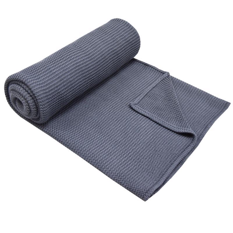 Coperta EKO in bambù grigio 80x100 cm
