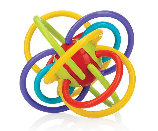 NUBY Massaggiagengive ad anello con sonaglio 6m +