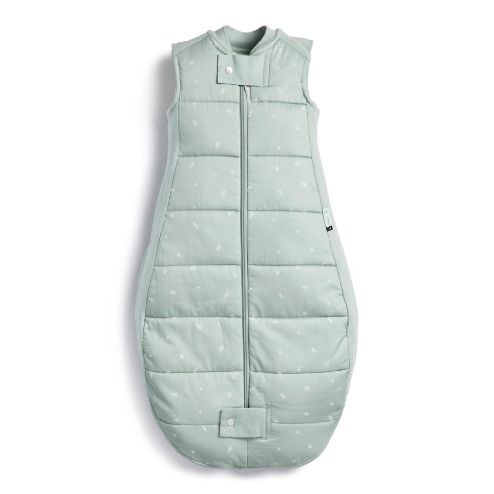 ERGOPOUCH Śpiworek do spania bawełna organiczna Sheeting Sage 8-24 m, 8-14 kg, 2,5 tog