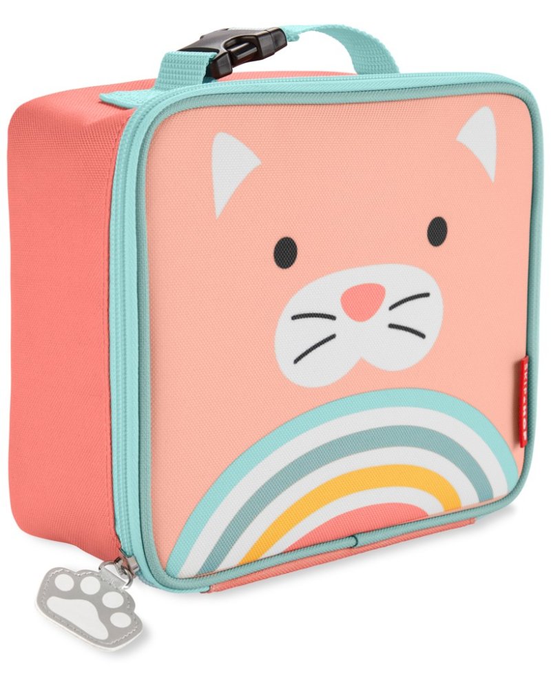 SKIP HOP Zoo Sac isotherme pour collation Chat 3 ans et + – Image 3
