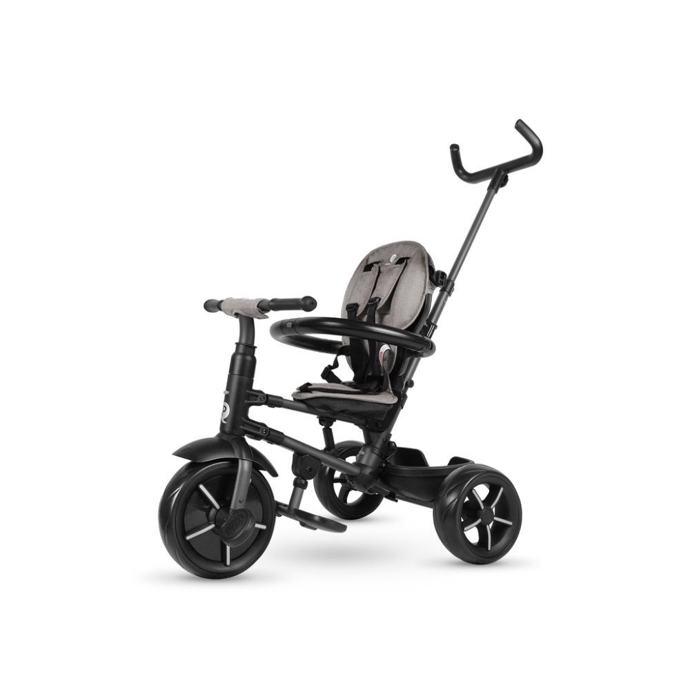 Tricycle QPLAY Rito star Black, pliable, âge 10-72 mois – Image 4