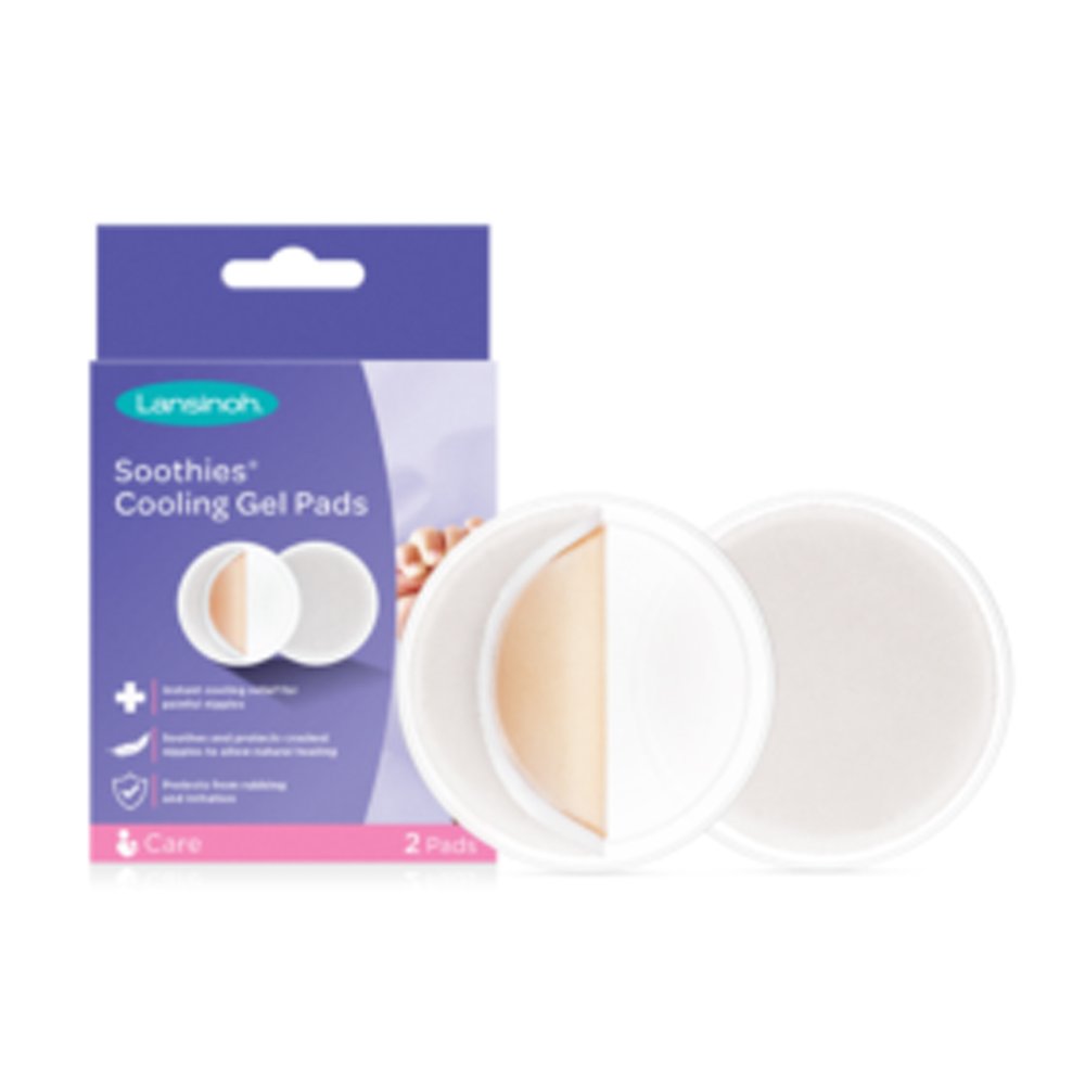 LANSINOH Soothies cuscinetti refrigeranti in idrogel, 2 pezzi