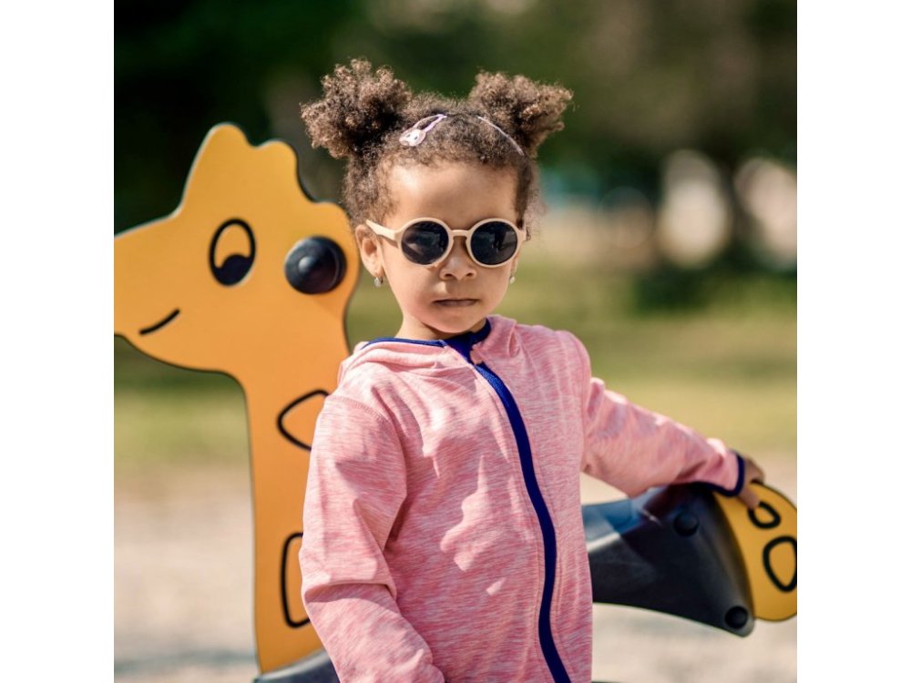 LITTLE KYDOO Okulary przeciwsłoneczne Matte Beige UV 400, polaryzacyjne 1-3 lata - obrazek 5