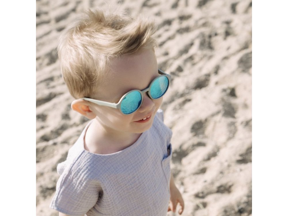 LITTLE KYDOO Lunettes de soleil Sky Blue UV 400, polarisées 1-3 ans – Image 4