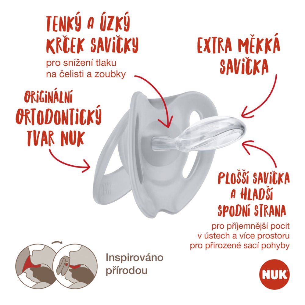 NUK Sucette en silicone Star Peppa Pig 0-6 m. 2 pièces – Image 4