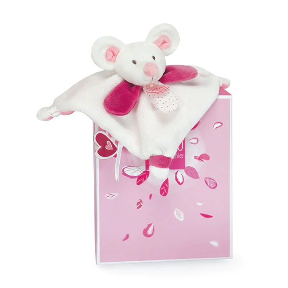 Doudou Pluszowa mini zabawka przytulanka 20 cm mysz