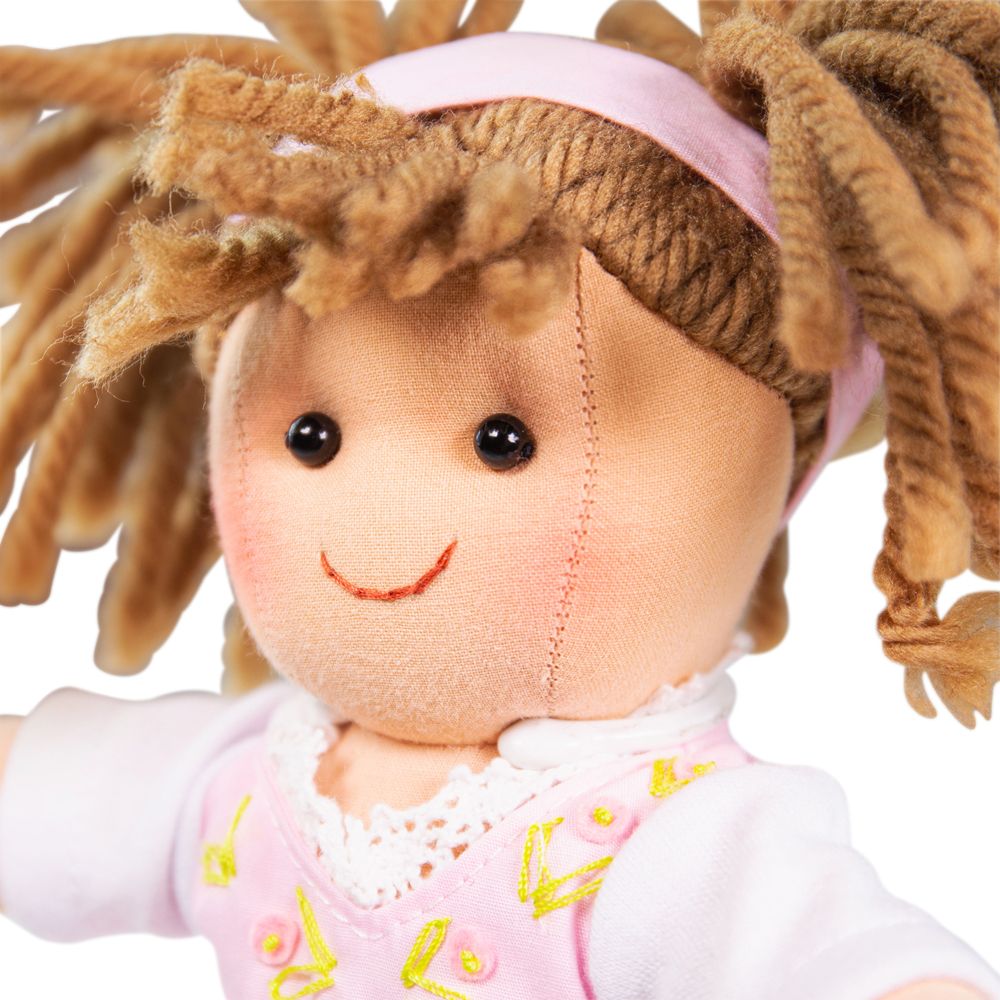 Bigjigs Toys Lalka szmaciana Rose 28 cm - obrazek 7