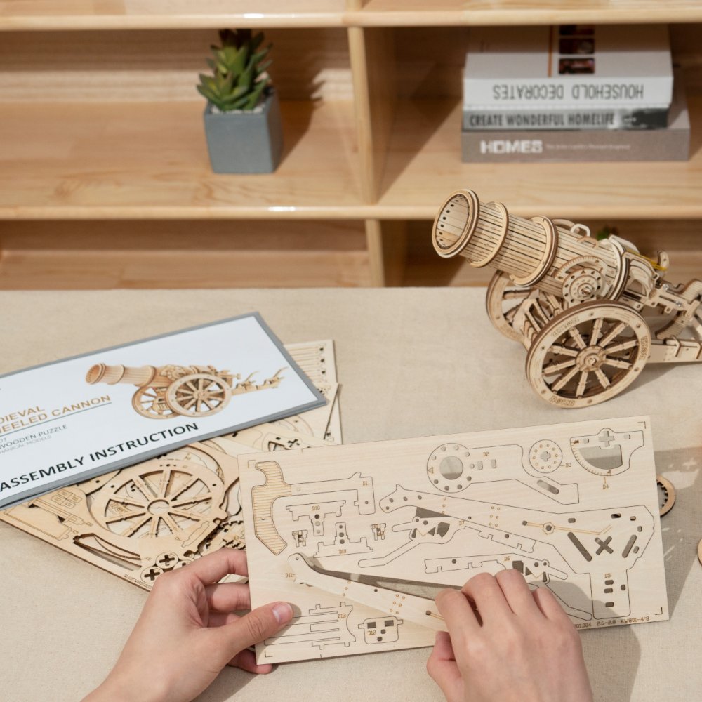 RoboTime 3D fa mechanikus modell – Ostromágyú - Image 6