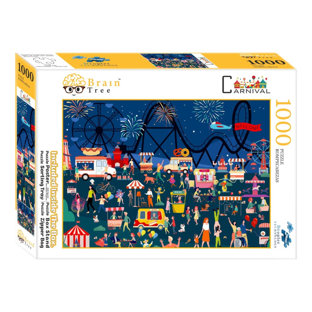 Brain Tree Puzzle Na jarmarku 1000 elementów