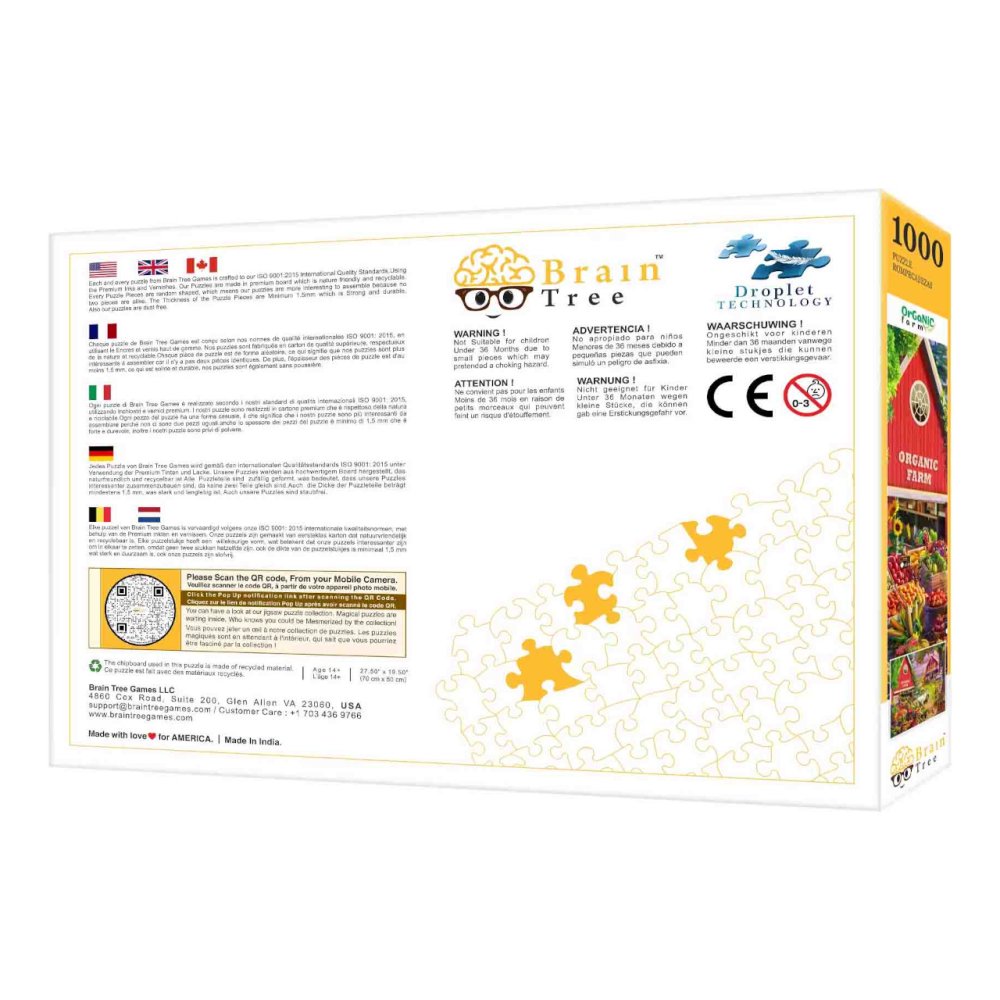 Brain Tree Puzzle Biofarma 1000 elementów - obrazek 7