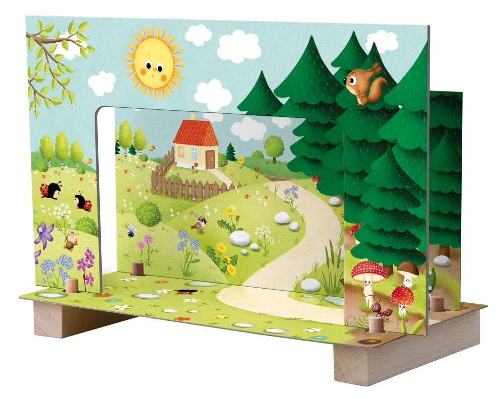 Detoa Teatrzyk magnetyczny ze zwierzątkami do bajki - obrazek 7