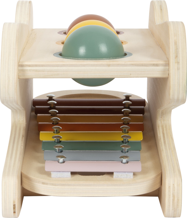 small foot Xilófono y banco de martillo 2 en 1 Safari - Imagen 7