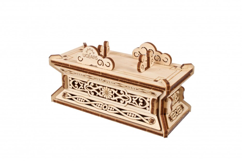 Puzzle mécanique en bois 3D Ugears Dragon – Image 5