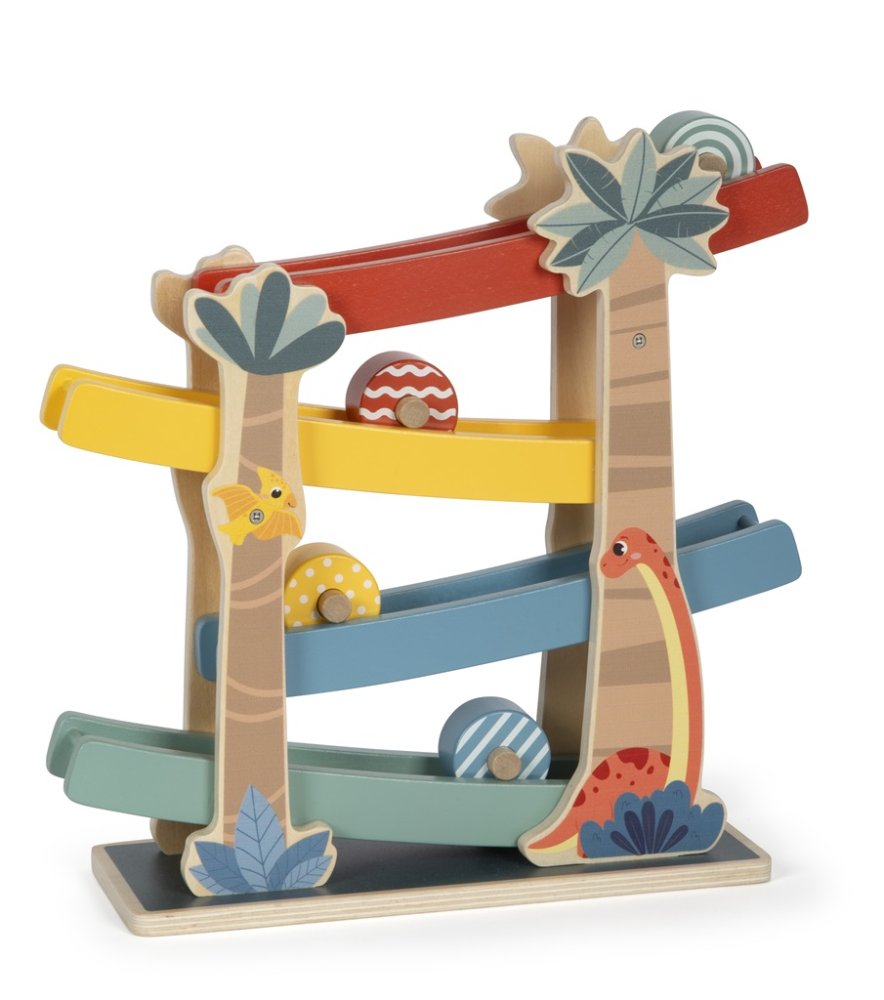 small foot Drewniany tor Dino - obrazek 6