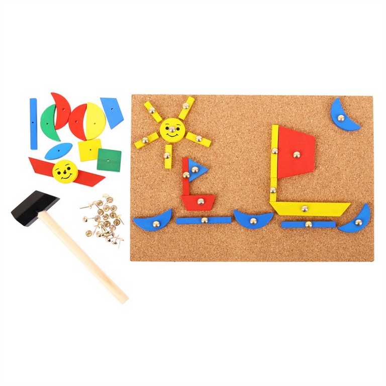 Bigjigs Toys Kreatywna gra w wbijanie