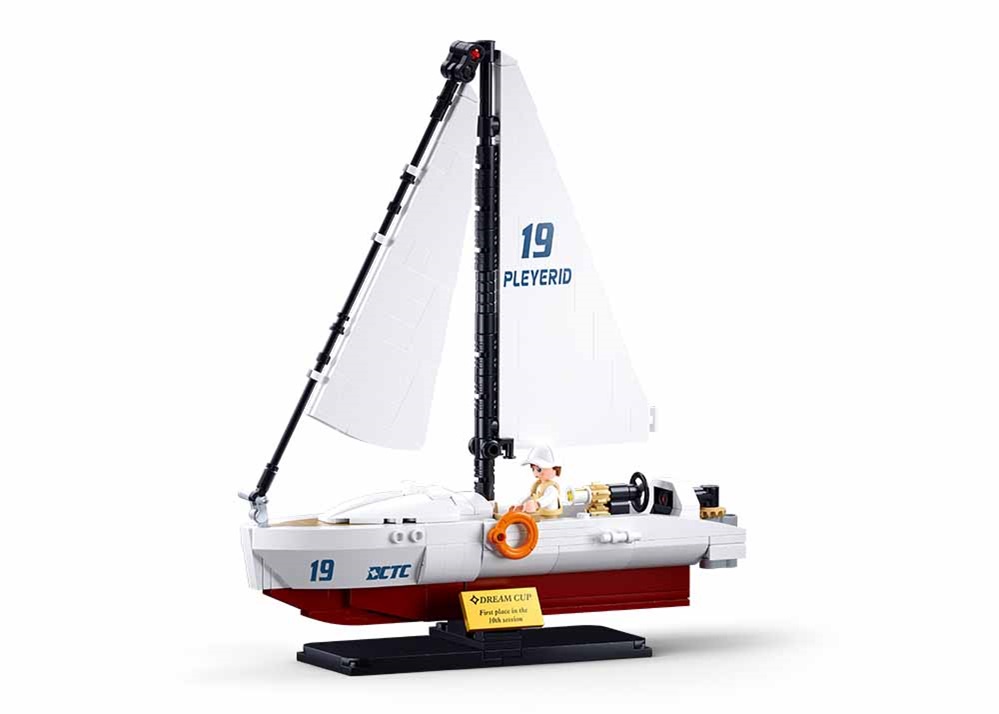 Sluban Model Bricks M38-B1190 Fast Boat Rodeo in 1:35 scale