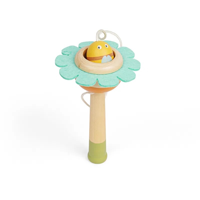 Bigjigs Toys Labdafogó Virág labdával Méhecske