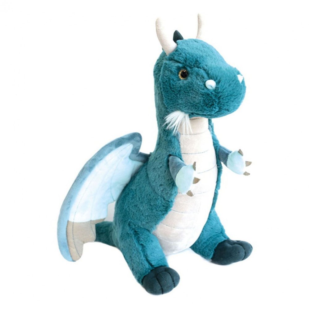 Doudou Histoire d'Ours Peluche grand dragon 40 cm