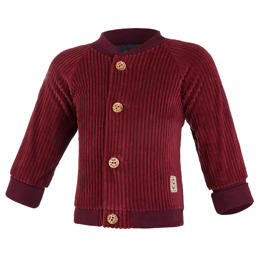 Abrigo forrado de pana Outlast® - burdeos 104