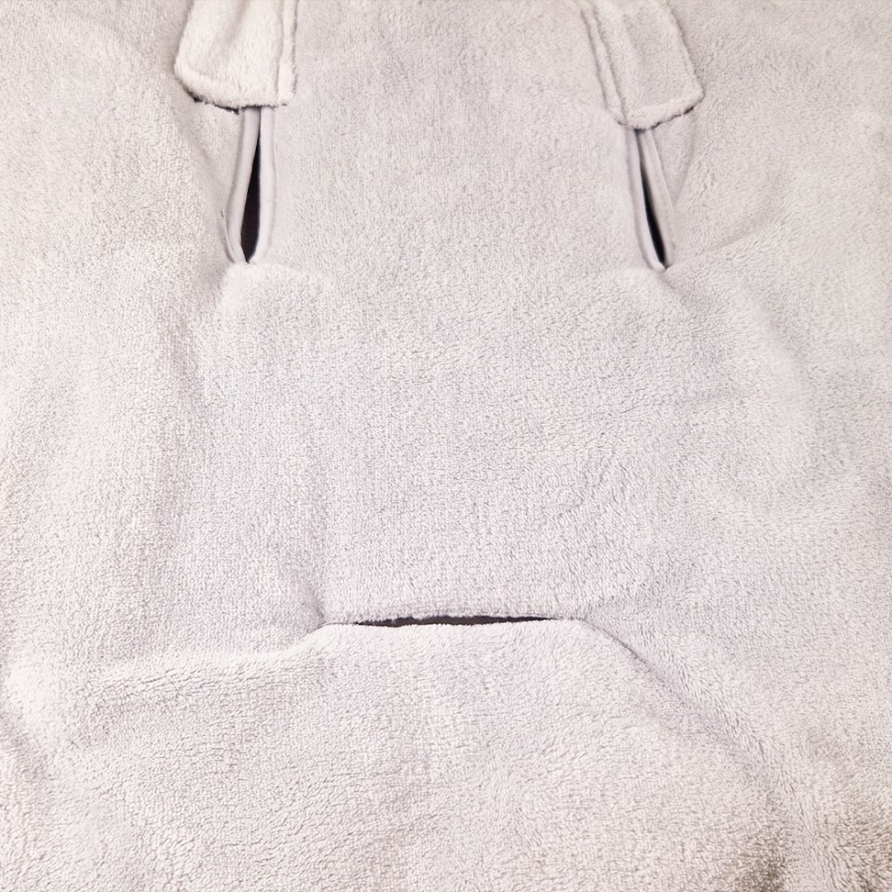 5 pontos kis steppelt Outlast® babakocsi-zsák - fekete/világosszürke - Image 7