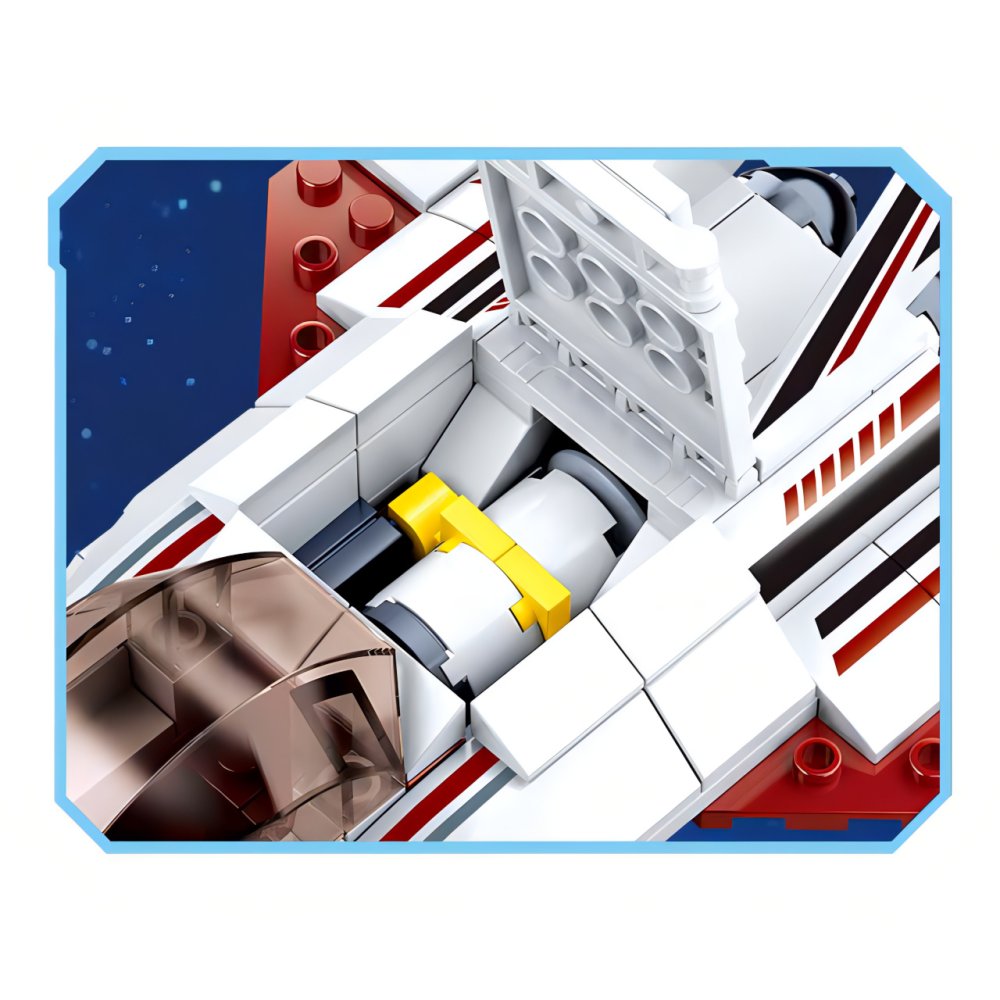 Sluban Space M38-B0922 Meziplanetární vozidlo Saturn (obrázek 3)