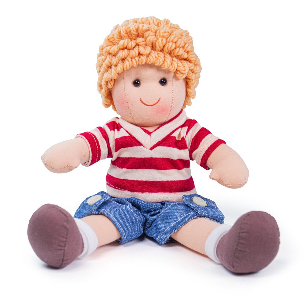 Bigjigs Toys Látková panenka Harry 28 cm (obrázek 6)