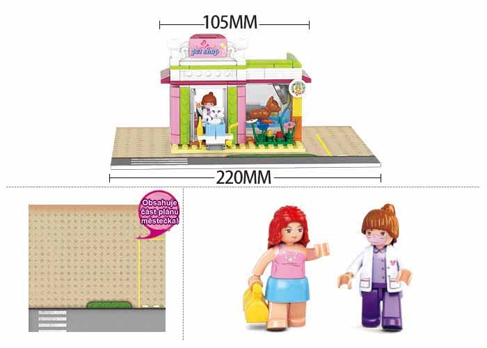 Sluban Girls Dream Holidays M38-B0602 Veterinární klinika (obrázek 4)