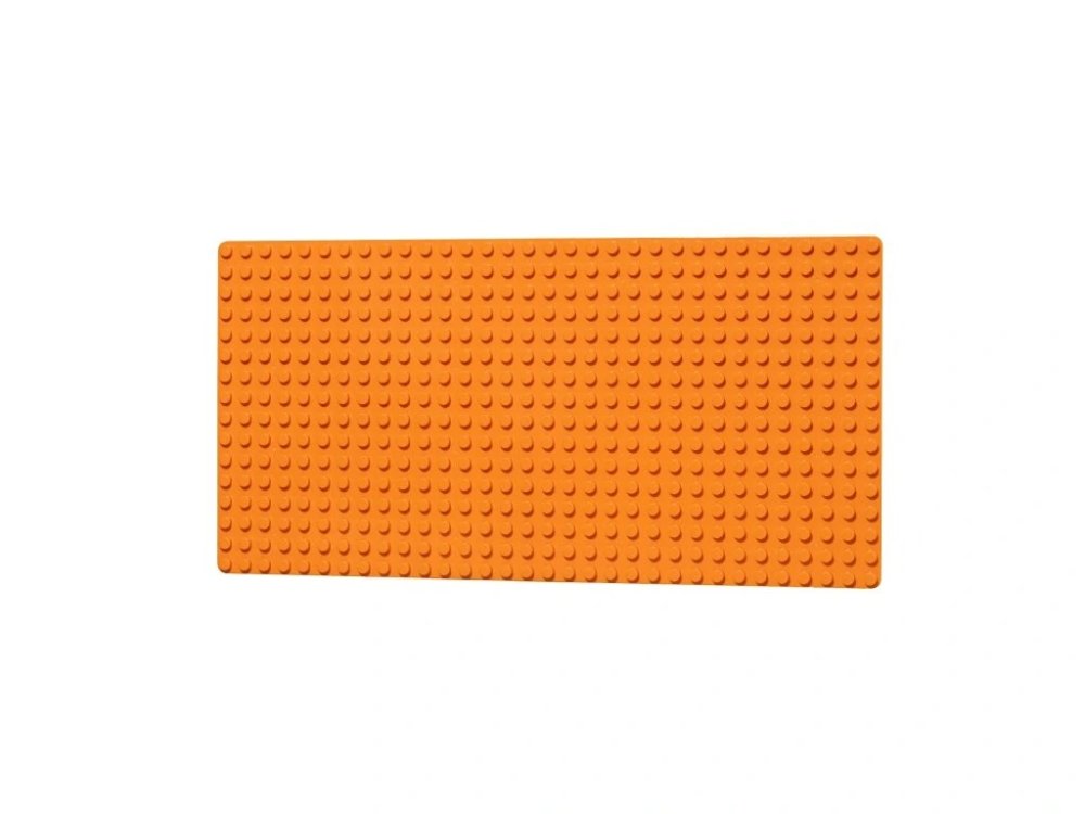 L-W Toys Podložka na stavění - JUNIOR 16x32 bodů oranžová (obrázek 2)